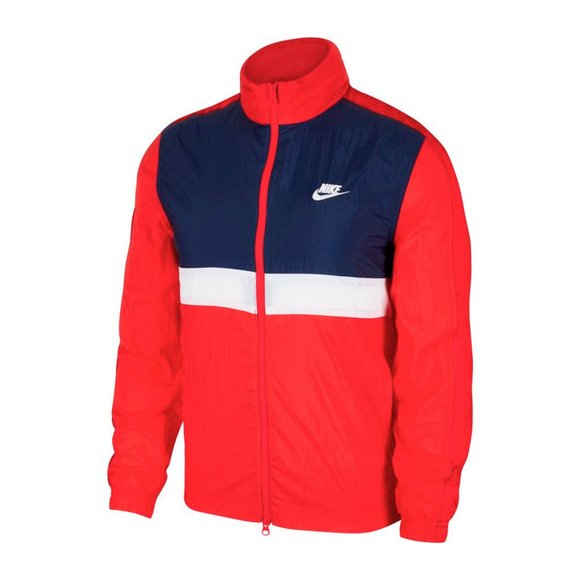 nike jacket mens red